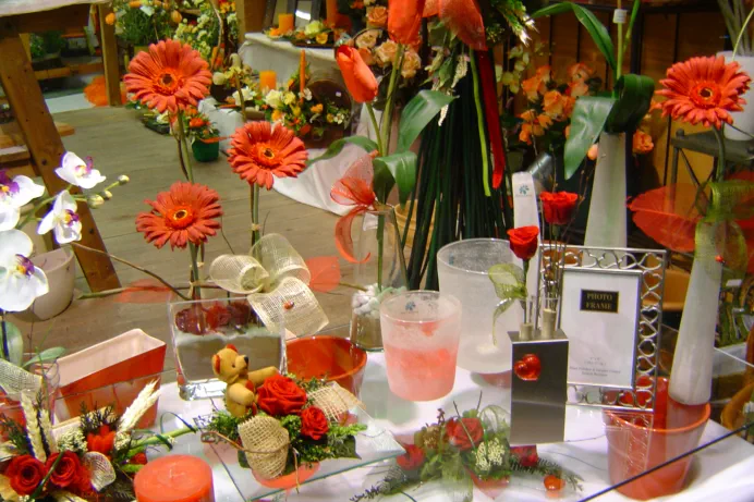 Flores para el día de los enamorados, regalos y adornos florales decorativos de San Valentín