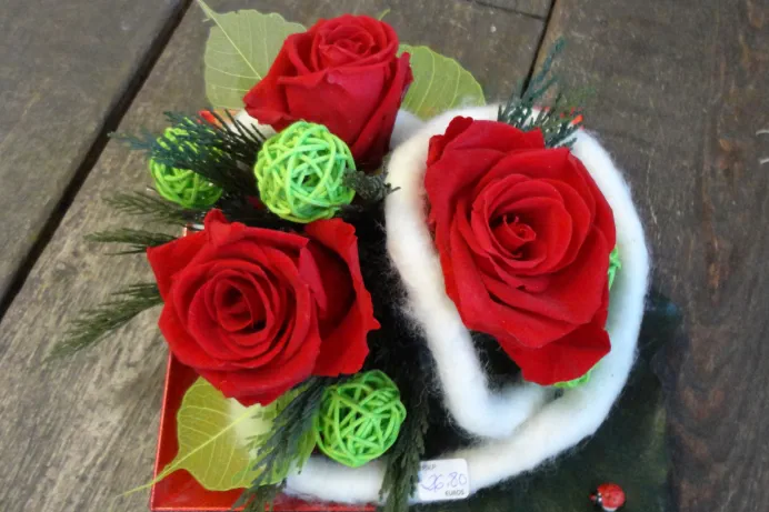 Flores para el día de los enamorados, regalos y adornos florales decorativos de San Valentín