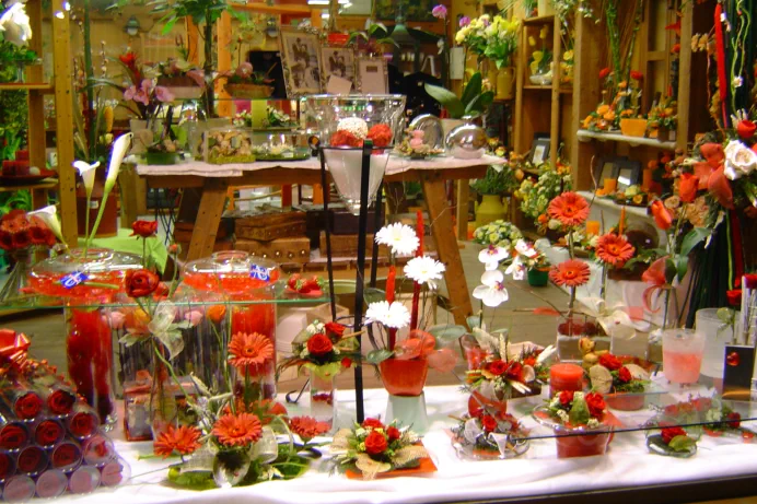 Flores para el día de los enamorados, regalos y adornos florales decorativos de San Valentín